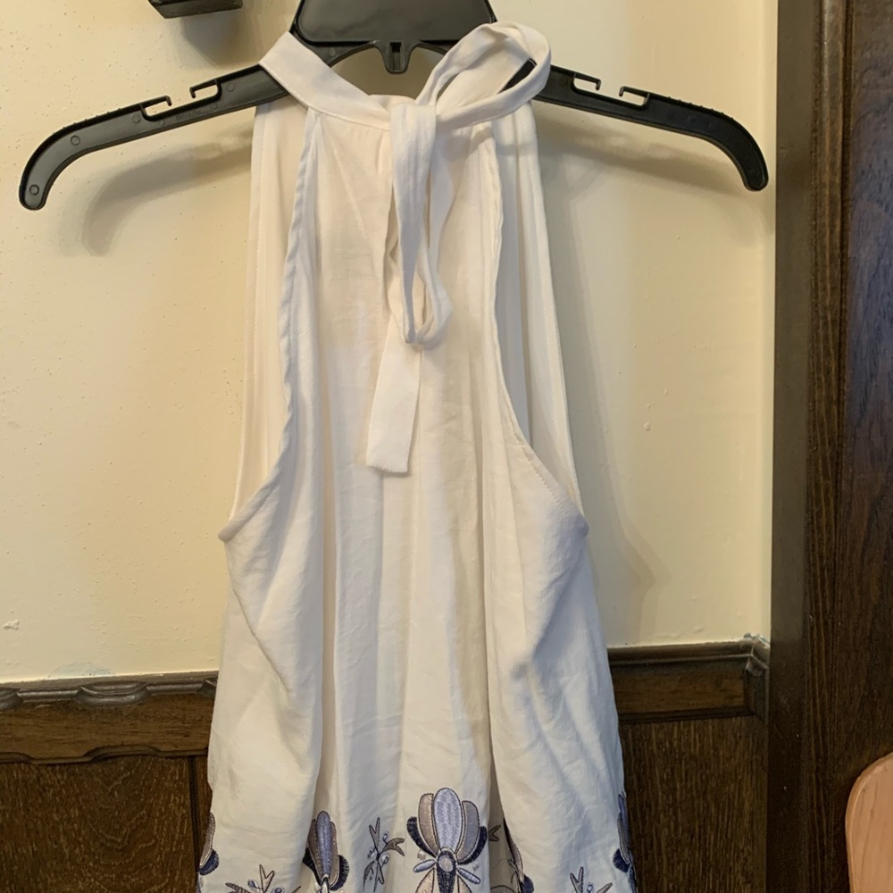 White tank blouse